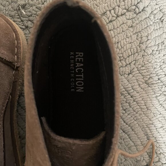 Reaction Kenneth Cole Desert Sun Walnut Suede Mens Size 8 M - Picture 5 of 6